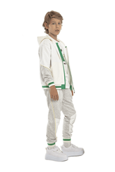 060 | Tennis Collection | Slogan Patch Jogger